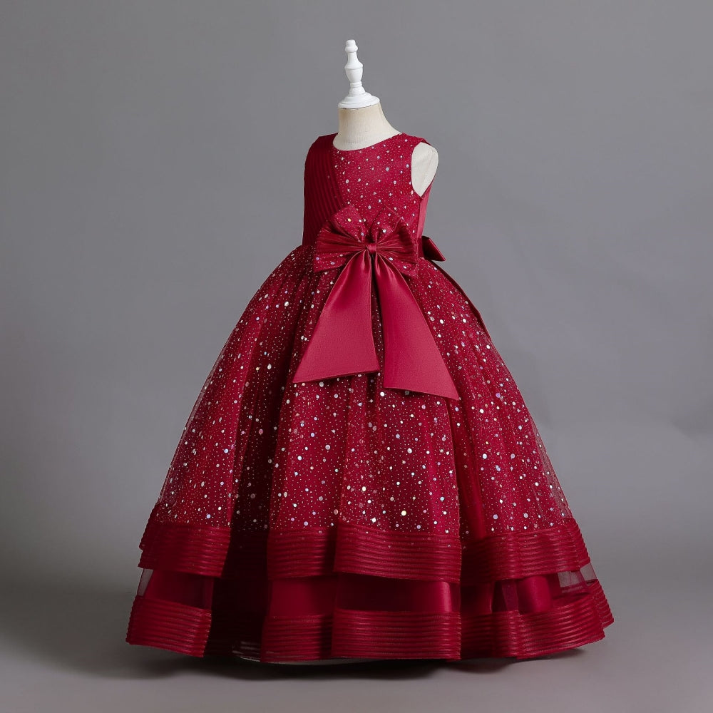 子供ドレス 発表会ドレス ノースリーブ ロングスカート フォーマル JD0185