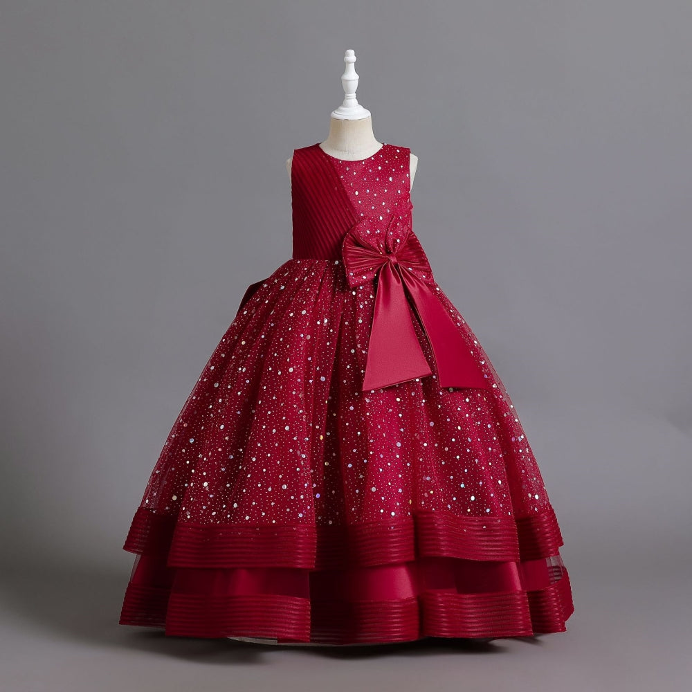 子供ドレス 発表会ドレス ノースリーブ ロングスカート フォーマル JD0185