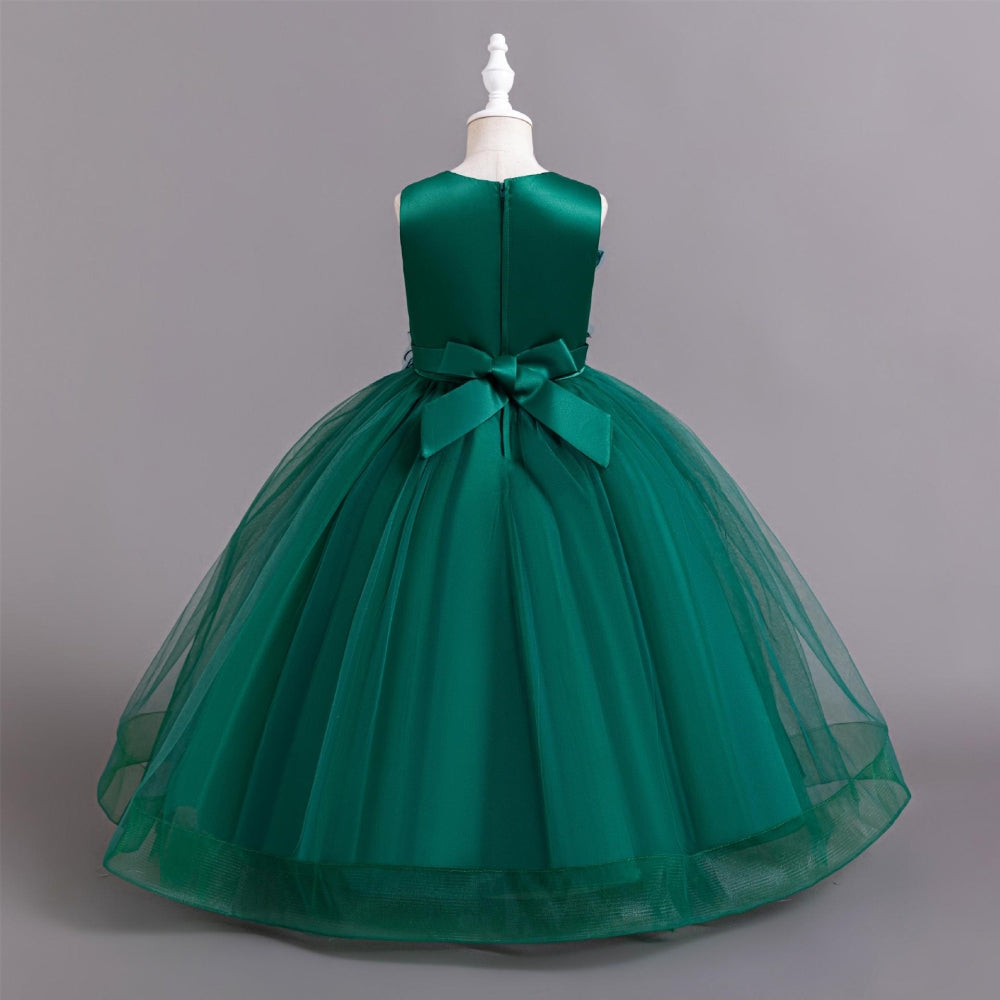 子供ドレス 発表会ドレス ノースリーブ ロングスカート フォーマル JD0186