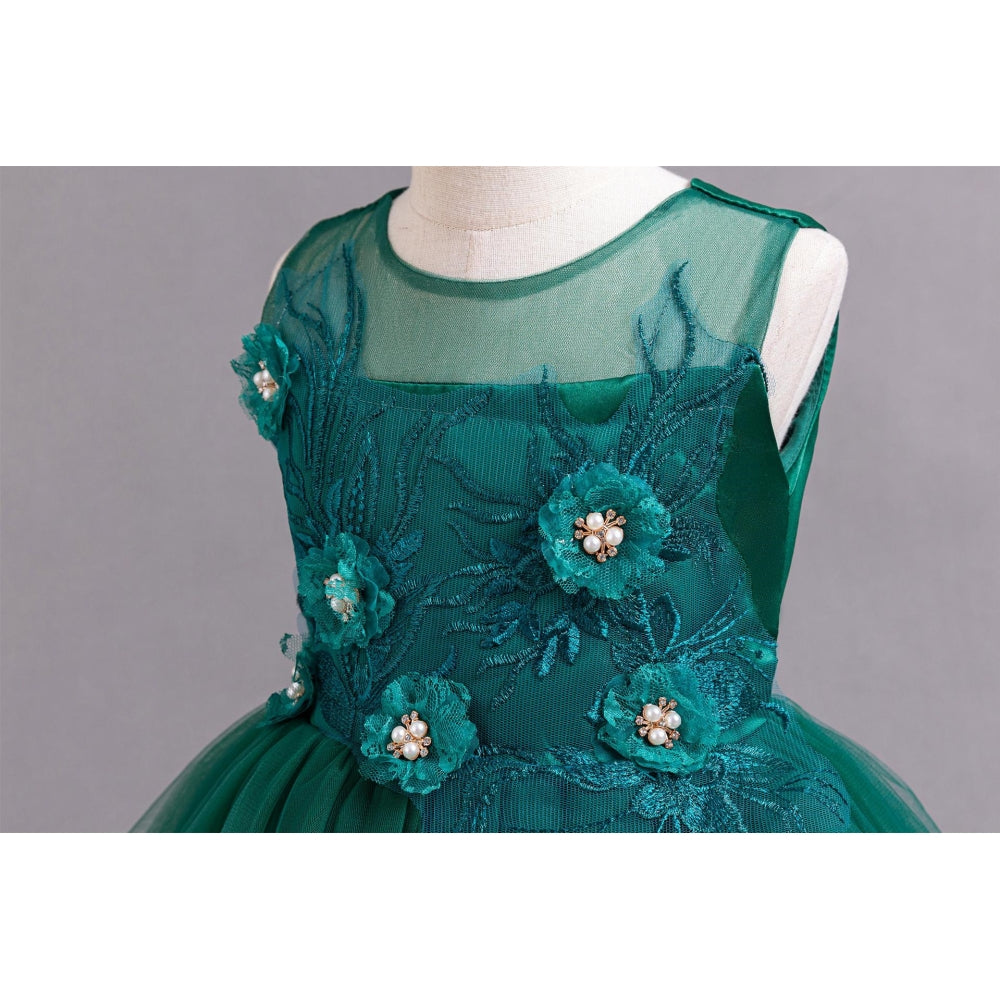 子供ドレス 発表会ドレス ノースリーブ ロングスカート フォーマル JD0186