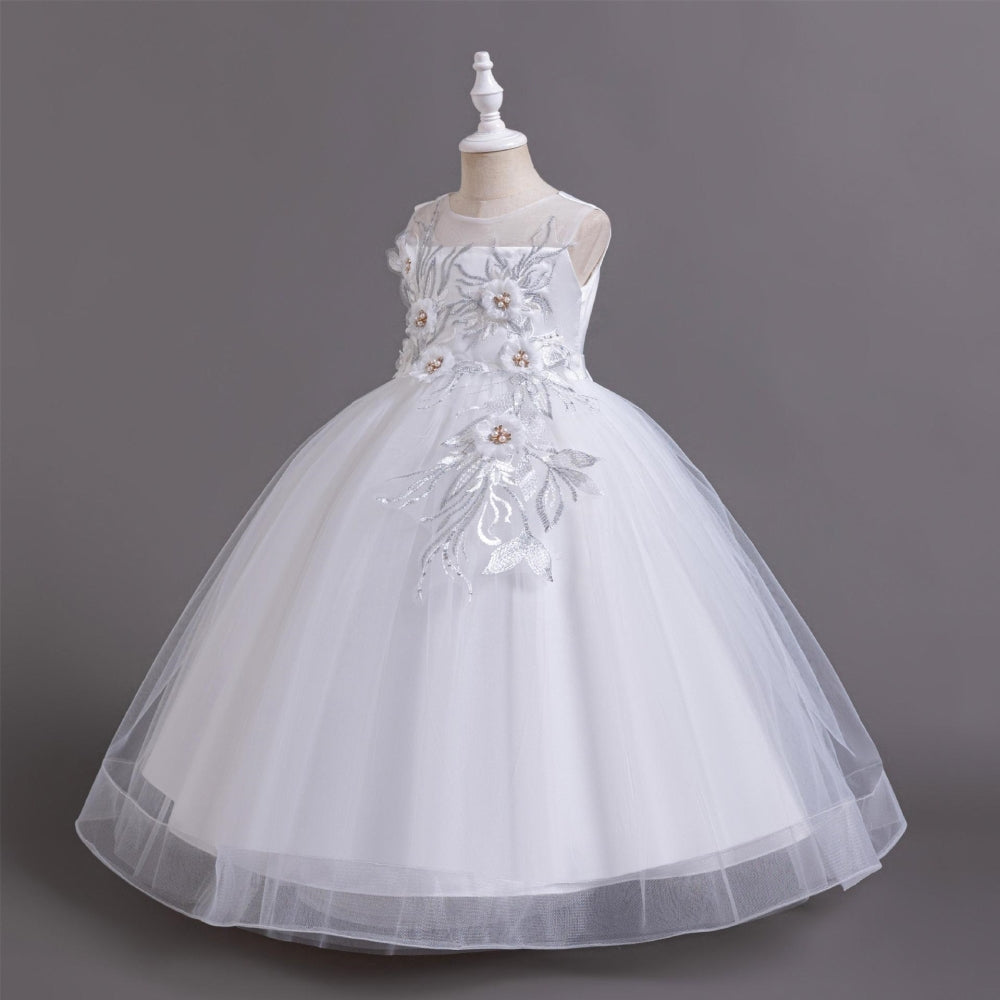 子供ドレス 発表会ドレス ノースリーブ ロングスカート フォーマル JD0186