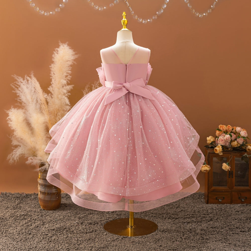 子供ドレス 発表会ドレス ノースリーブ フィッシュテールスカート フォーマル JD0188