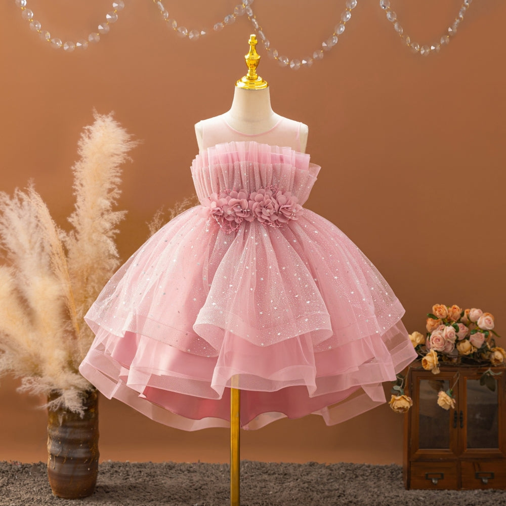 子供ドレス 発表会ドレス ノースリーブ フィッシュテールスカート フォーマル JD0188