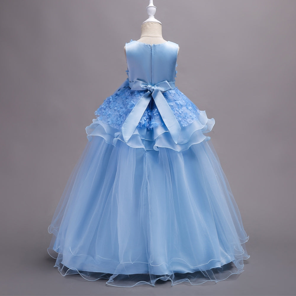 子供ドレス 発表会ドレス ノースリーブ ロングスカート フォーマル JD0190