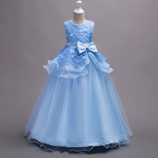 子供ドレス 発表会ドレス ノースリーブ ロングスカート フォーマル JD0190