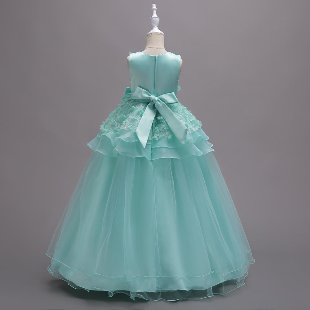 子供ドレス 発表会ドレス ノースリーブ ロングスカート フォーマル JD0190