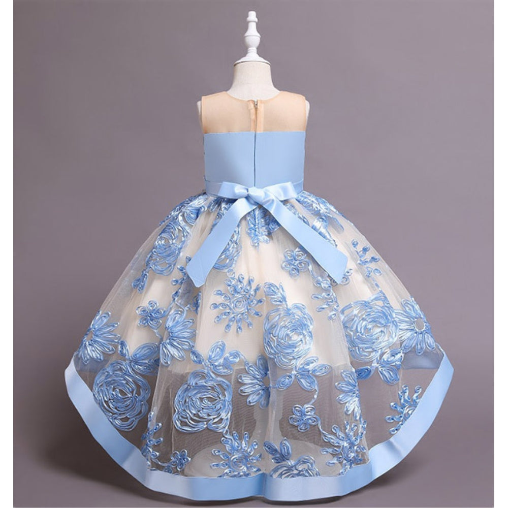 子供ドレス 発表会ドレス ノースリーブ 膝丈スカート フォーマル JD0191