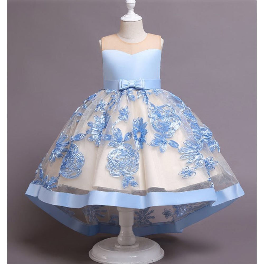 子供ドレス 発表会ドレス ノースリーブ 膝丈スカート フォーマル JD0191