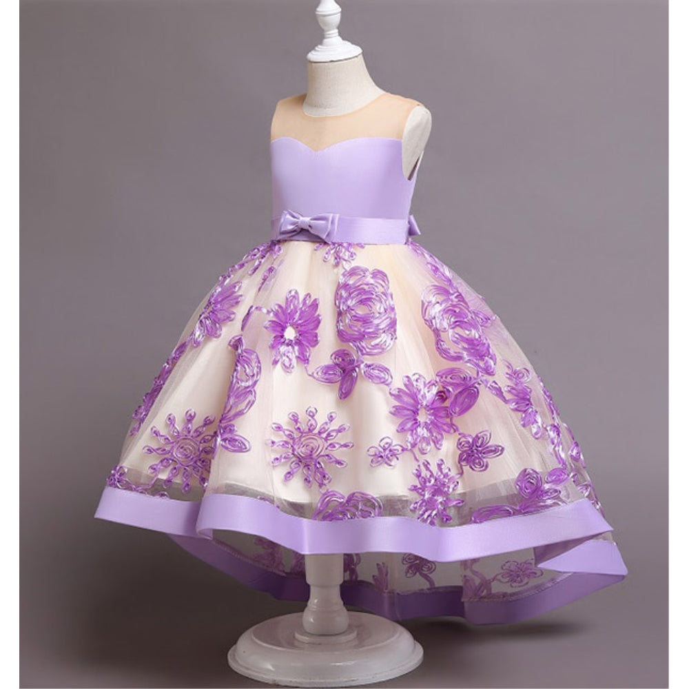 子供ドレス 発表会ドレス ノースリーブ 膝丈スカート フォーマル JD0191