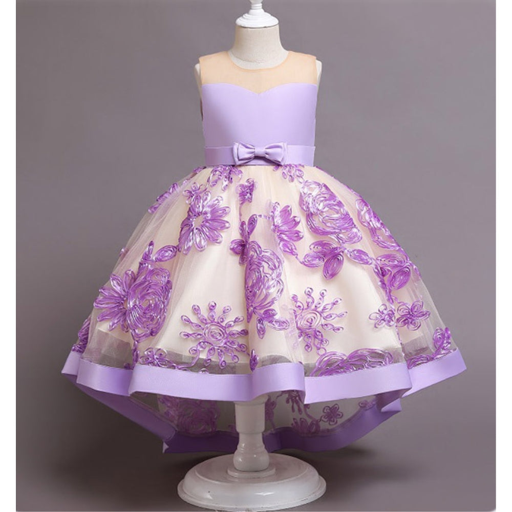 子供ドレス 発表会ドレス ノースリーブ 膝丈スカート フォーマル JD0191