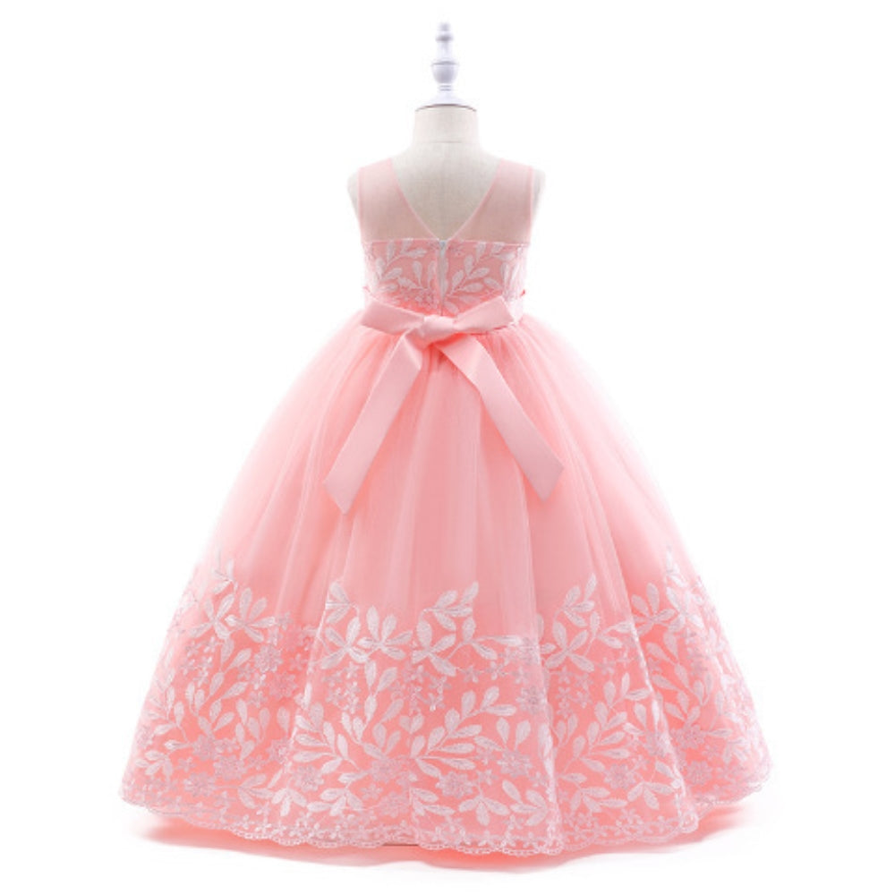 子供ドレス 発表会ドレス ノースリーブ ロングスカート フォーマル JD0192