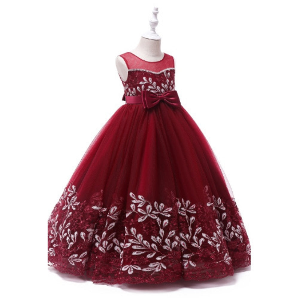 子供ドレス 発表会ドレス ノースリーブ ロングスカート フォーマル JD0192