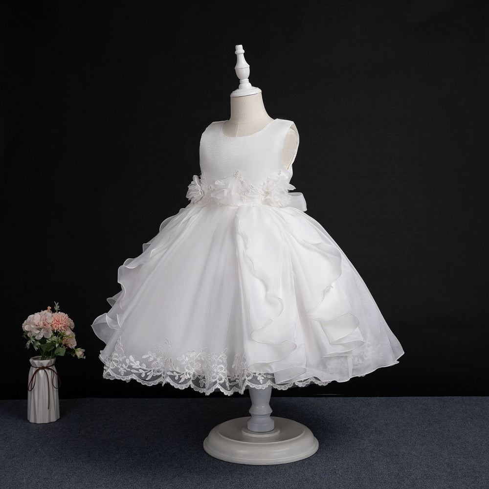 子供ドレス 発表会ドレス ノースリーブ 膝丈スカート フォーマル JD0193