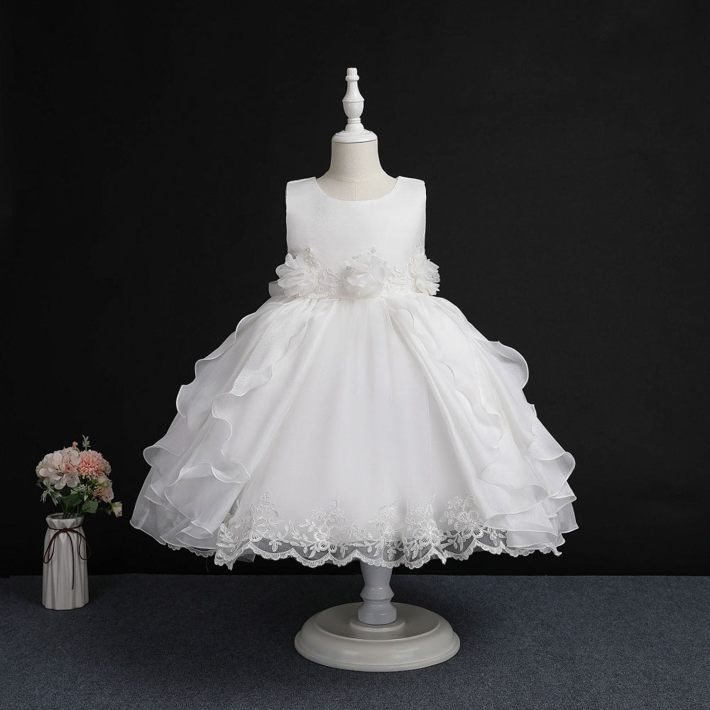 子供ドレス 発表会ドレス ノースリーブ 膝丈スカート フォーマル JD0193