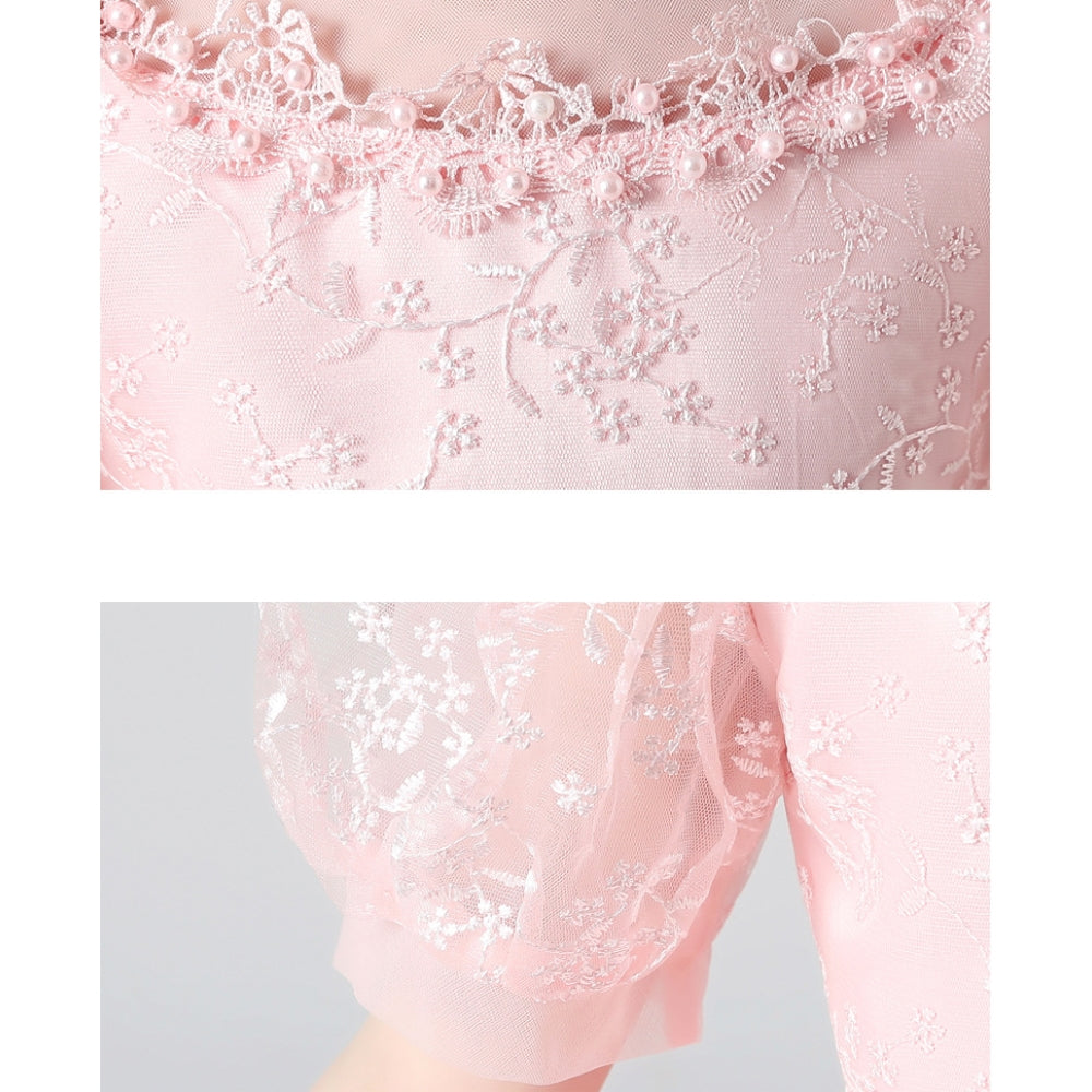 子供ドレス 発表会ドレス パフスリーブ ロングスカート フォーマル JD0197