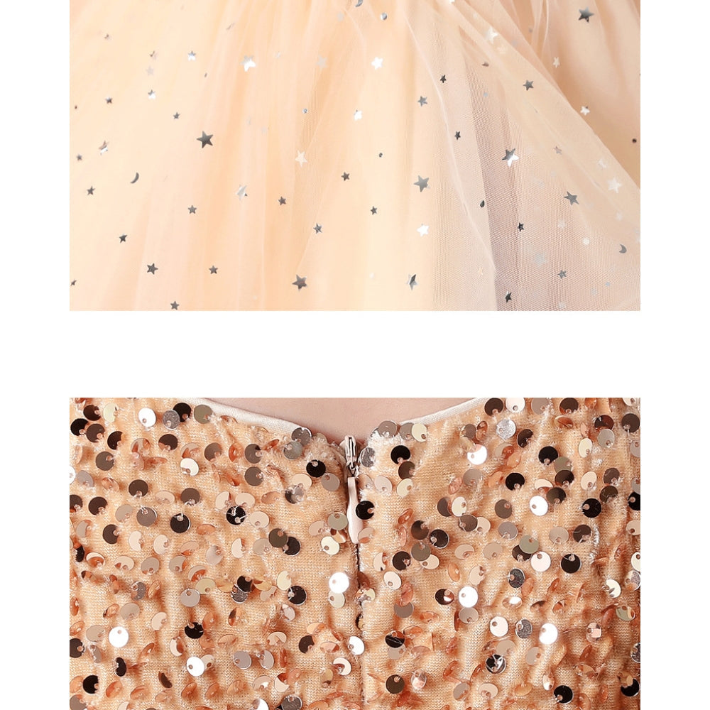 子供ドレス 発表会ドレス ノースリーブ フィッシュテールスカート フォーマル JD0198