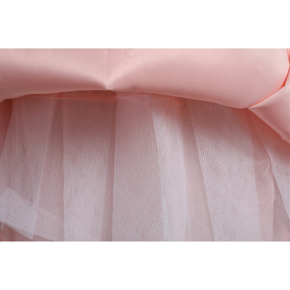 子供ドレス 発表会ドレス ノースリーブ 膝丈スカート フォーマル JD0204