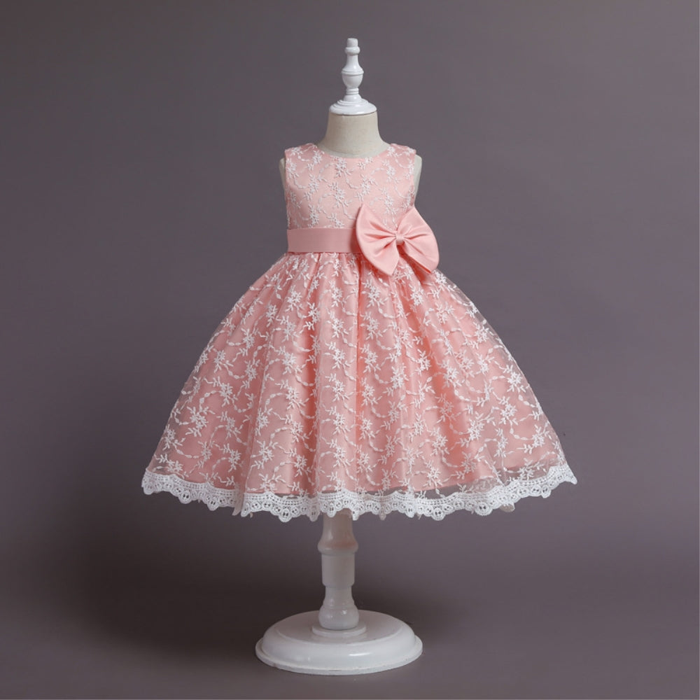 子供ドレス 発表会ドレス ノースリーブ 膝丈スカート フォーマル JD0204