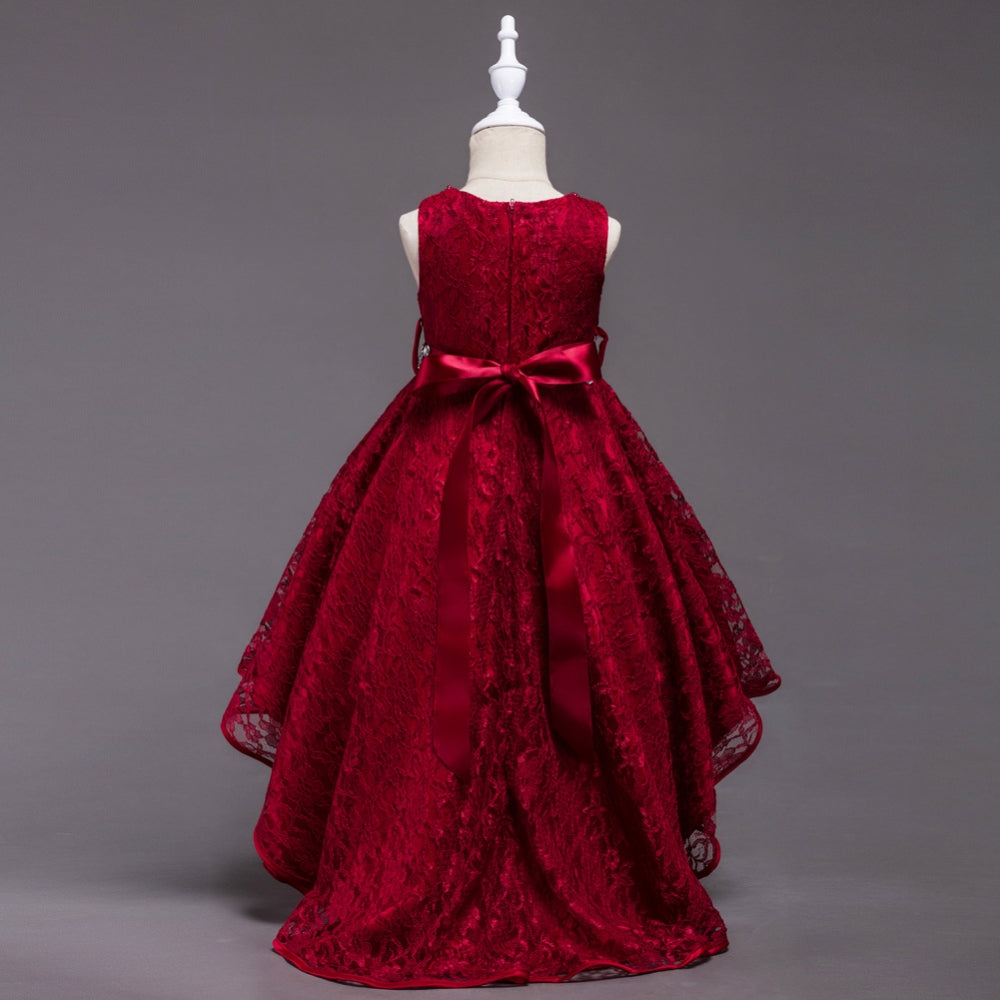 子供ドレス 発表会ドレス ノースリーブ フィッシュテールスカート フォーマル JD0205