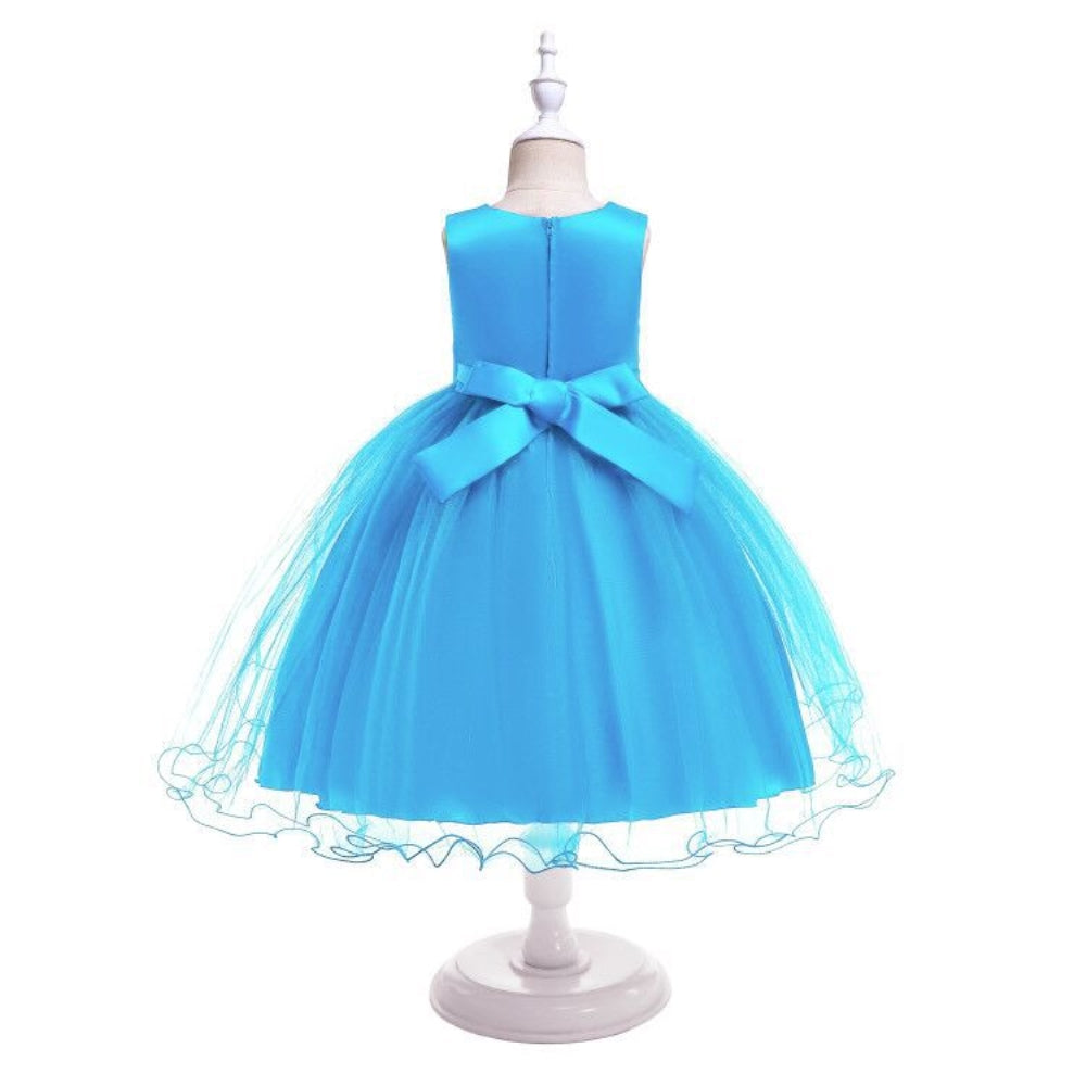 子供ドレス 発表会ドレス ノースリーブ 膝丈スカート フォーマル JD0206