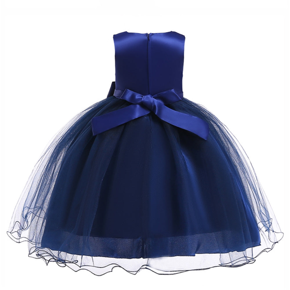 子供ドレス 発表会ドレス ノースリーブ 膝丈スカート フォーマル JD0206