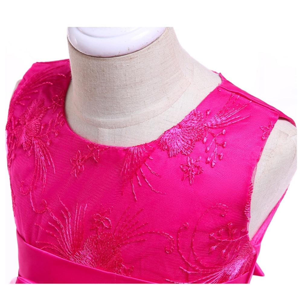 子供ドレス 発表会ドレス ノースリーブ 膝丈スカート フォーマル JD0206