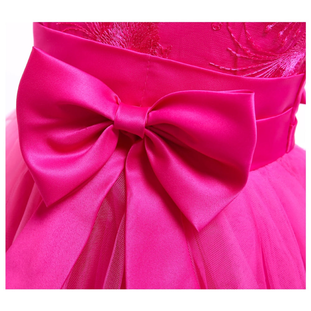 子供ドレス 発表会ドレス ノースリーブ 膝丈スカート フォーマル JD0206