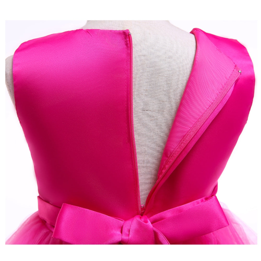 子供ドレス 発表会ドレス ノースリーブ 膝丈スカート フォーマル JD0206