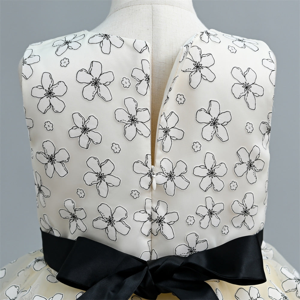 子供ドレス 発表会ドレス ノースリーブ ロングスカート フォーマル JD0208