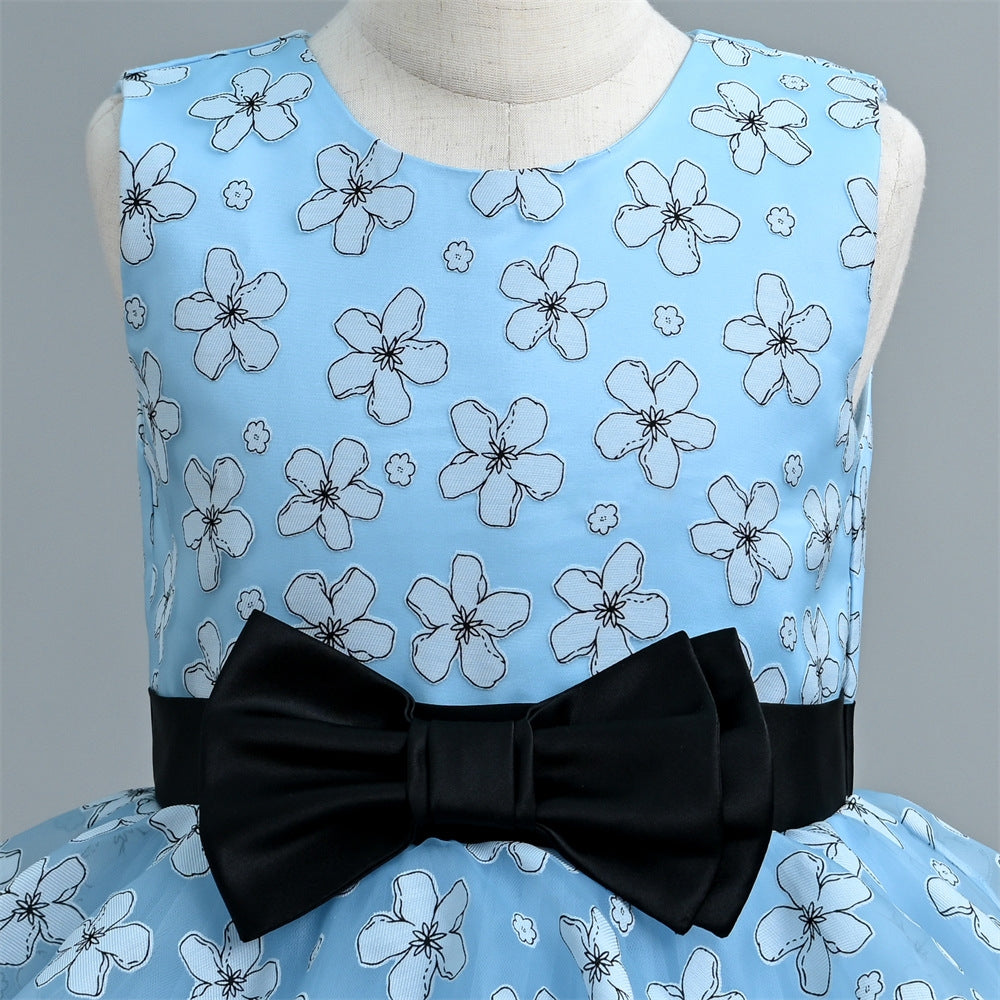 子供ドレス 発表会ドレス ノースリーブ ロングスカート フォーマル JD0208