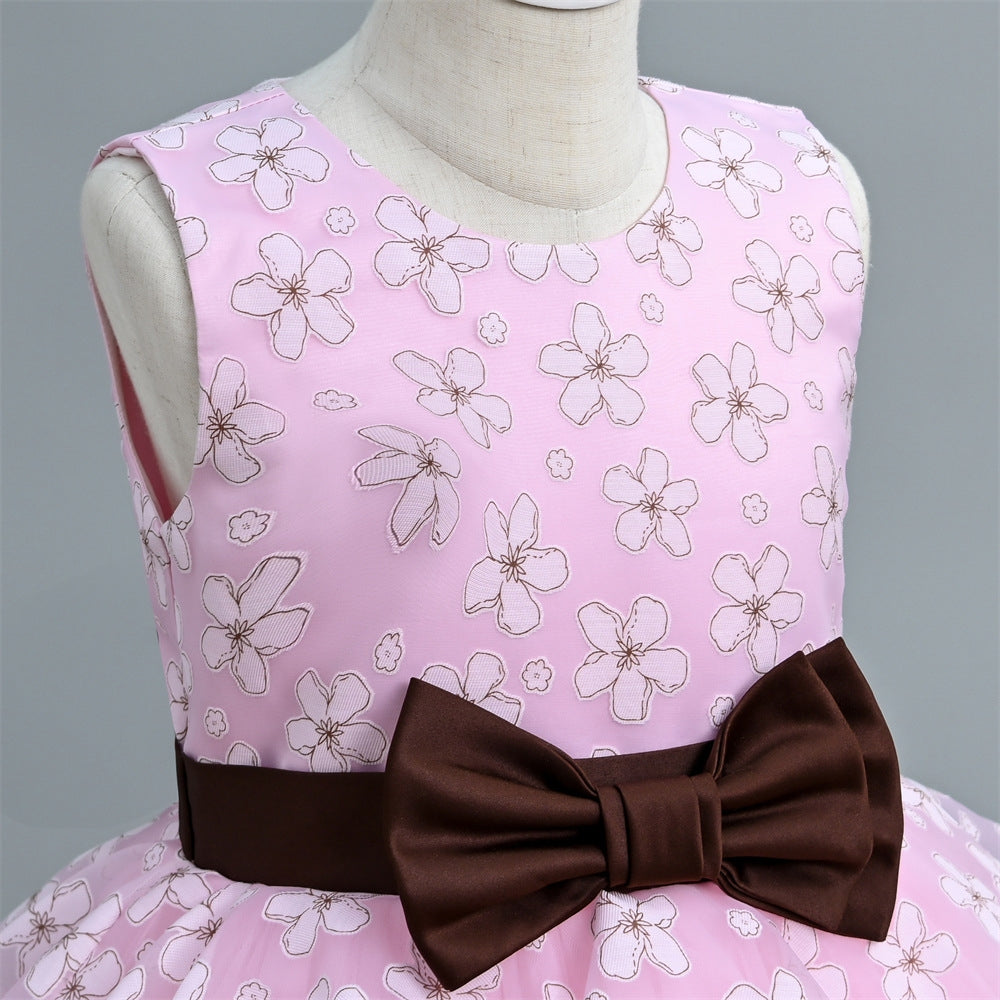 子供ドレス 発表会ドレス ノースリーブ ロングスカート フォーマル JD0208