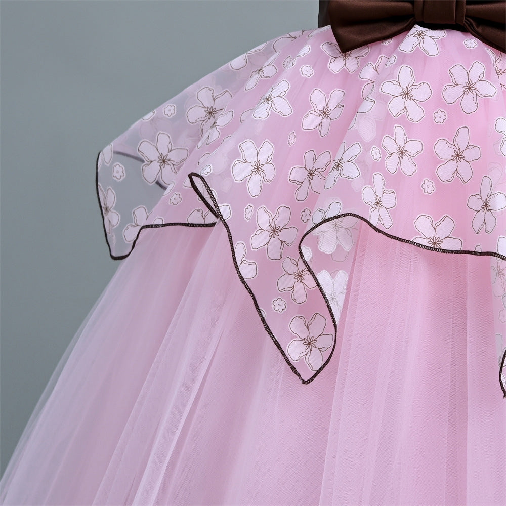 子供ドレス 発表会ドレス ノースリーブ ロングスカート フォーマル JD0208