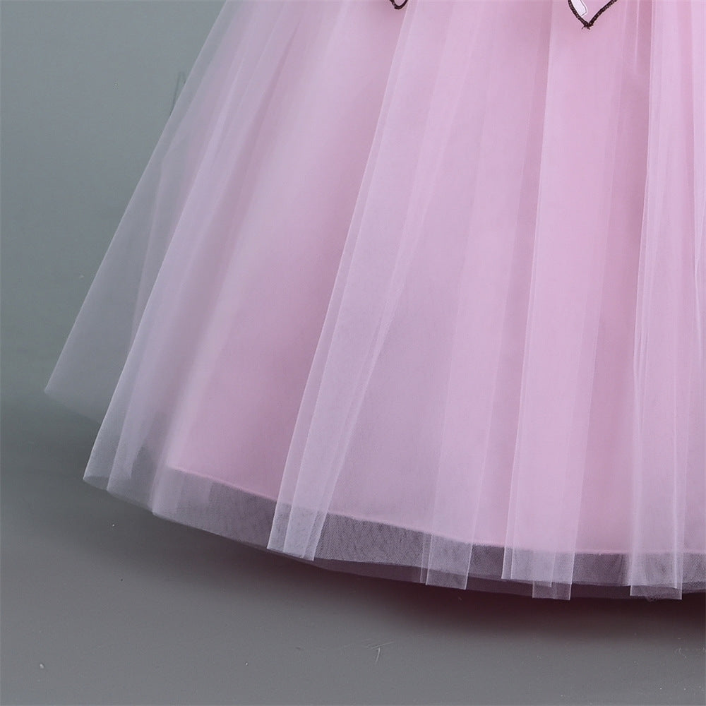 子供ドレス 発表会ドレス ノースリーブ ロングスカート フォーマル JD0208