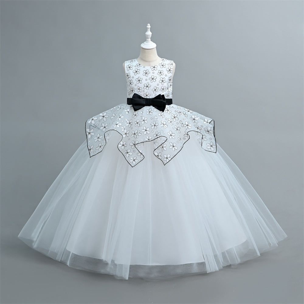 子供ドレス 発表会ドレス ノースリーブ ロングスカート フォーマル JD0208