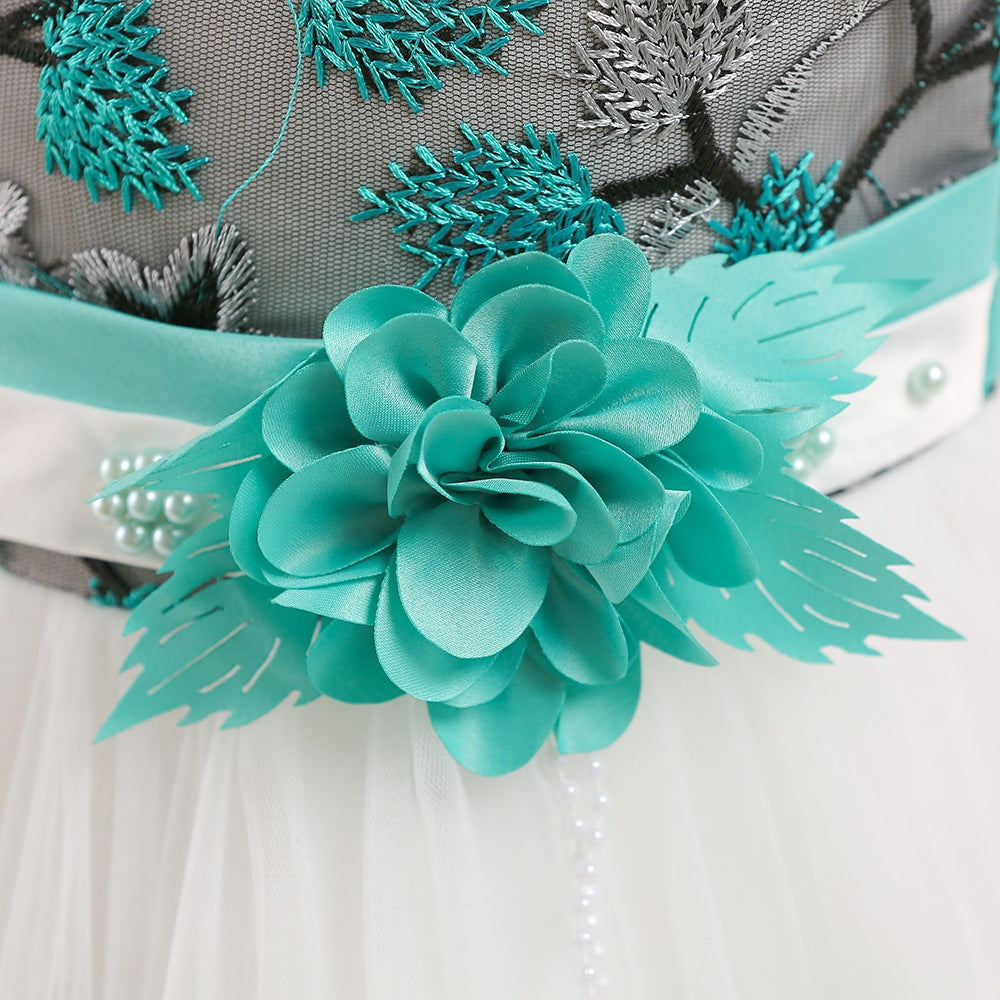 子供ドレス 発表会ドレス ノースリーブ 膝丈スカート フォーマル JD0210