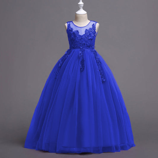 子供ドレス 発表会ドレス ノースリーブ ロングスカート フォーマル JD0212