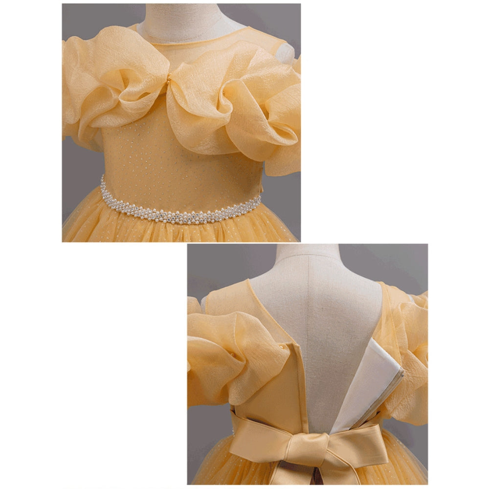 子供ドレス 発表会ドレス オフショルダー ロングスカート フォーマル JD0216