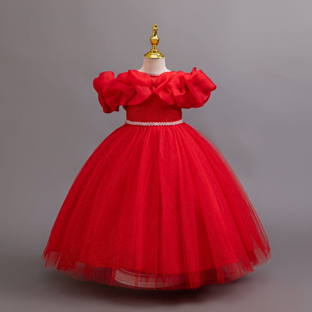 子供ドレス 発表会ドレス オフショルダー ロングスカート フォーマル JD0216