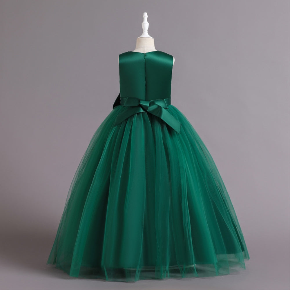 子供ドレス 発表会ドレス ノースリーブ ロングスカート フォーマル JD0217