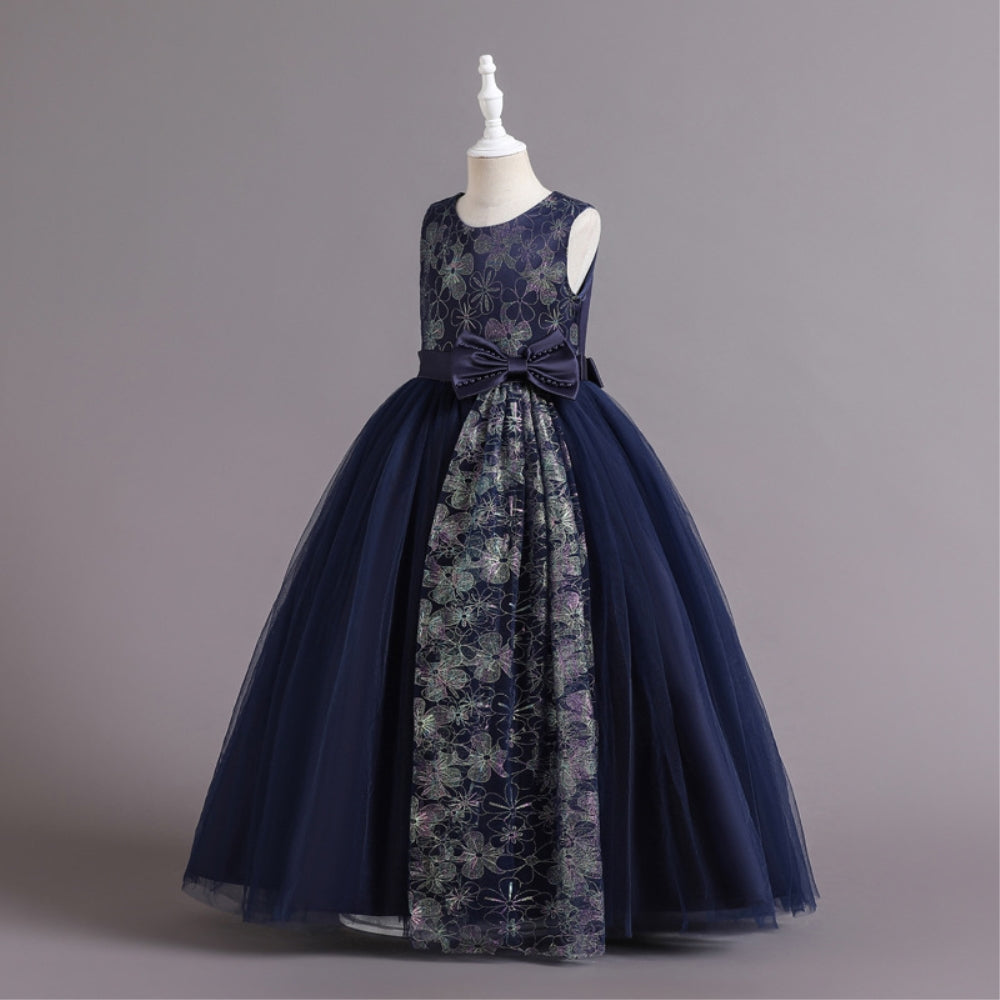 子供ドレス 発表会ドレス ノースリーブ ロングスカート フォーマル JD0217