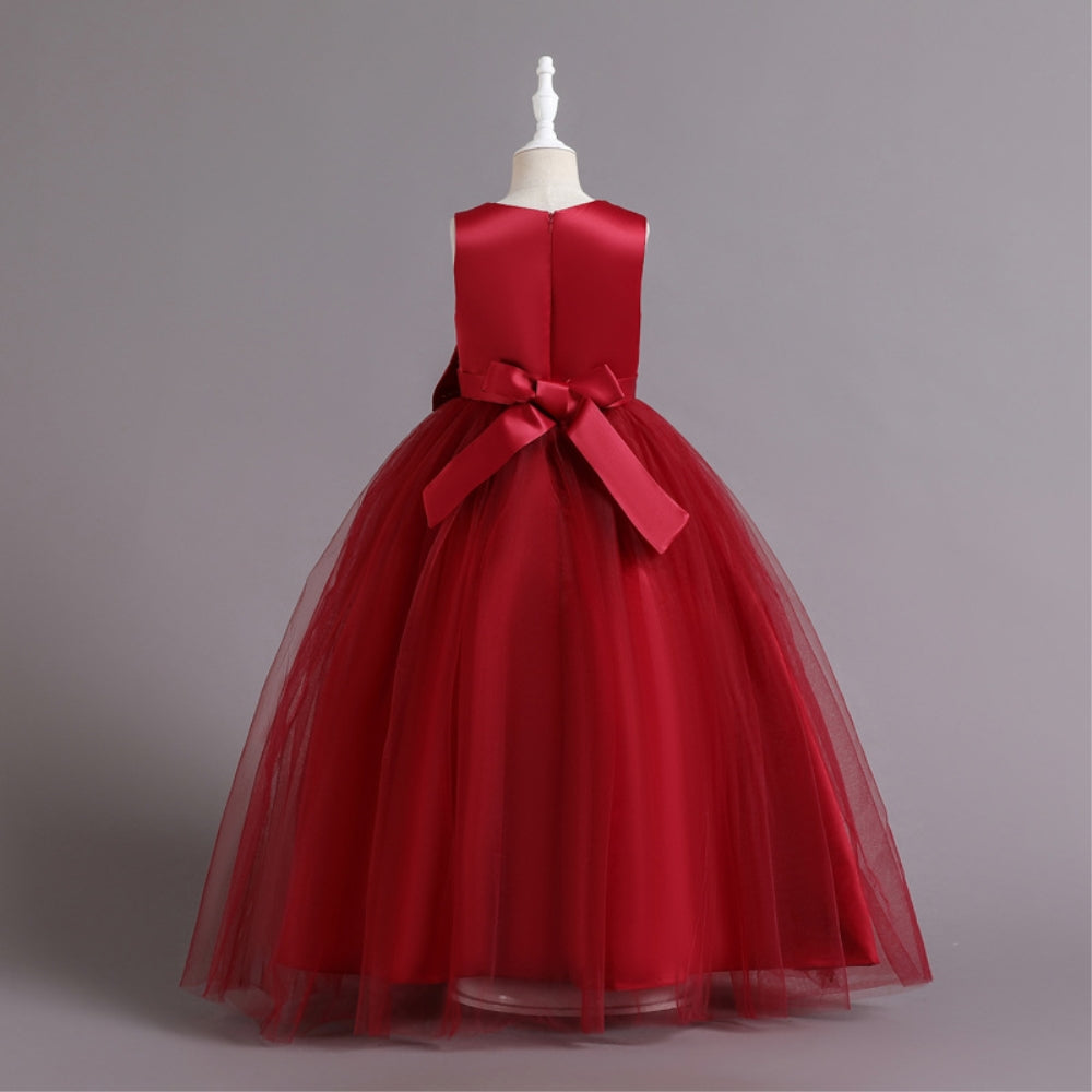 子供ドレス 発表会ドレス ノースリーブ ロングスカート フォーマル JD0217