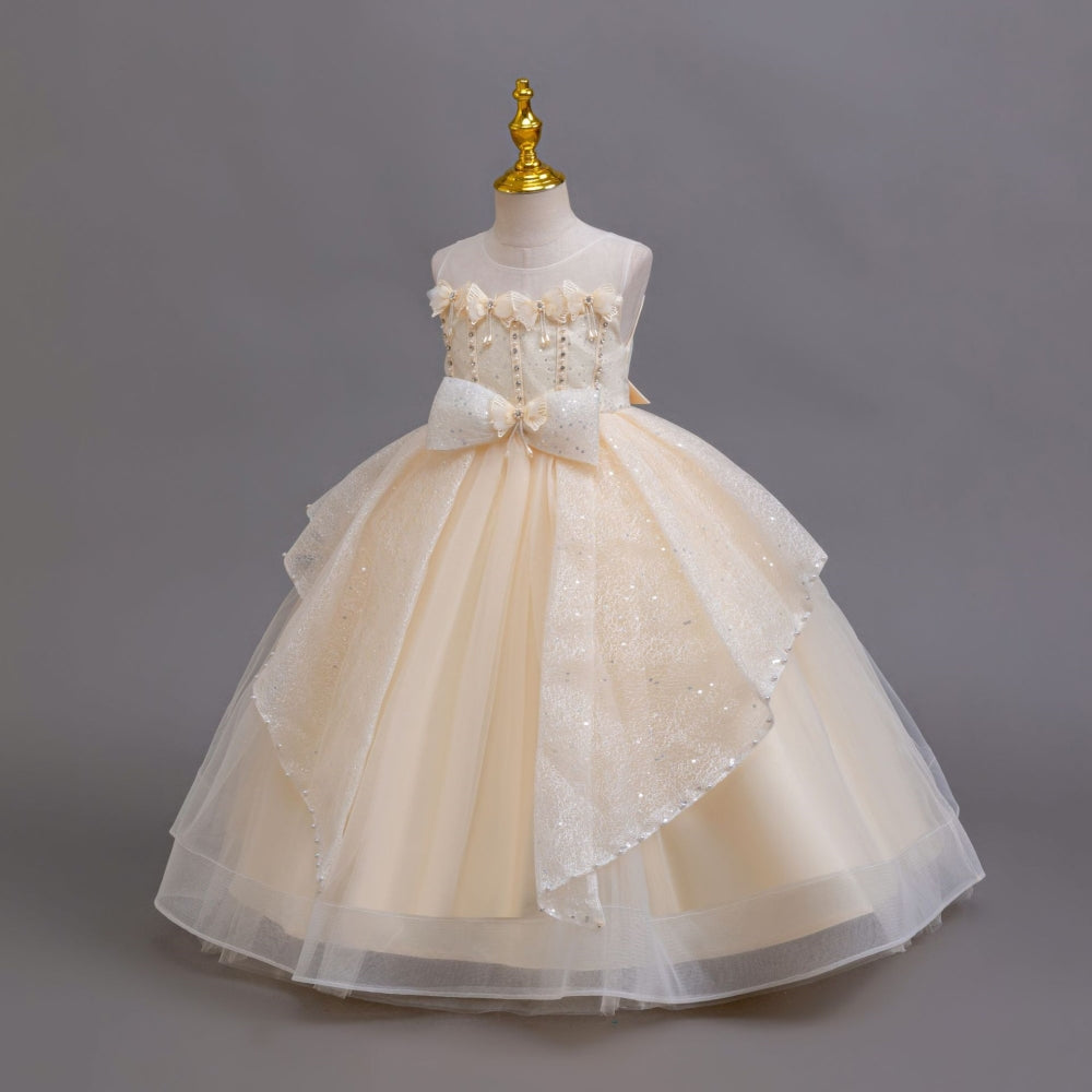 子供ドレス 発表会ドレス ノースリーブ ロングスカート フォーマル JD0221