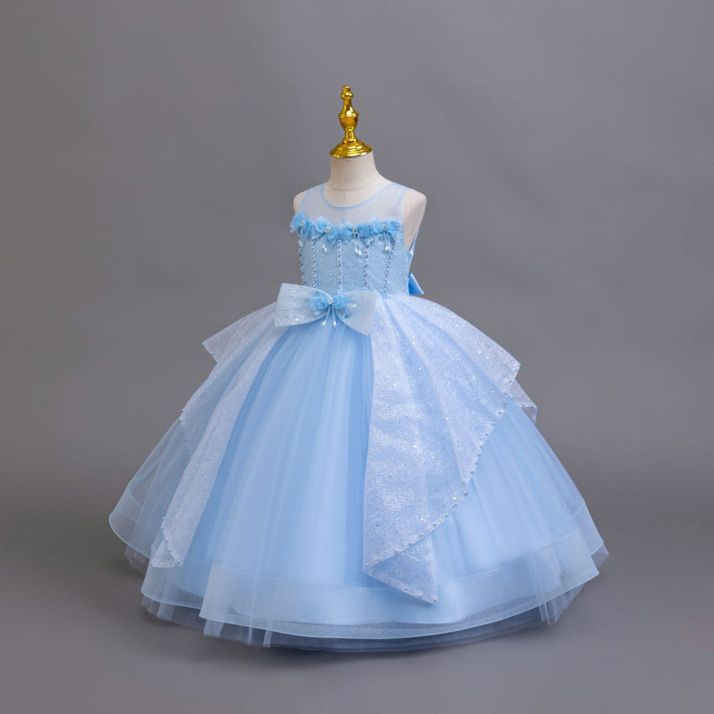 子供ドレス 発表会ドレス ノースリーブ ロングスカート フォーマル JD0221