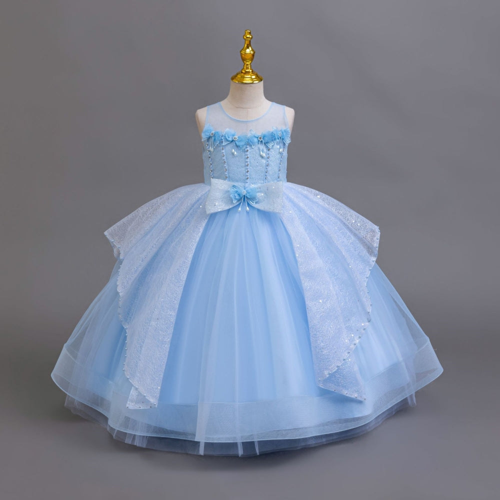 子供ドレス 発表会ドレス ノースリーブ ロングスカート フォーマル JD0221