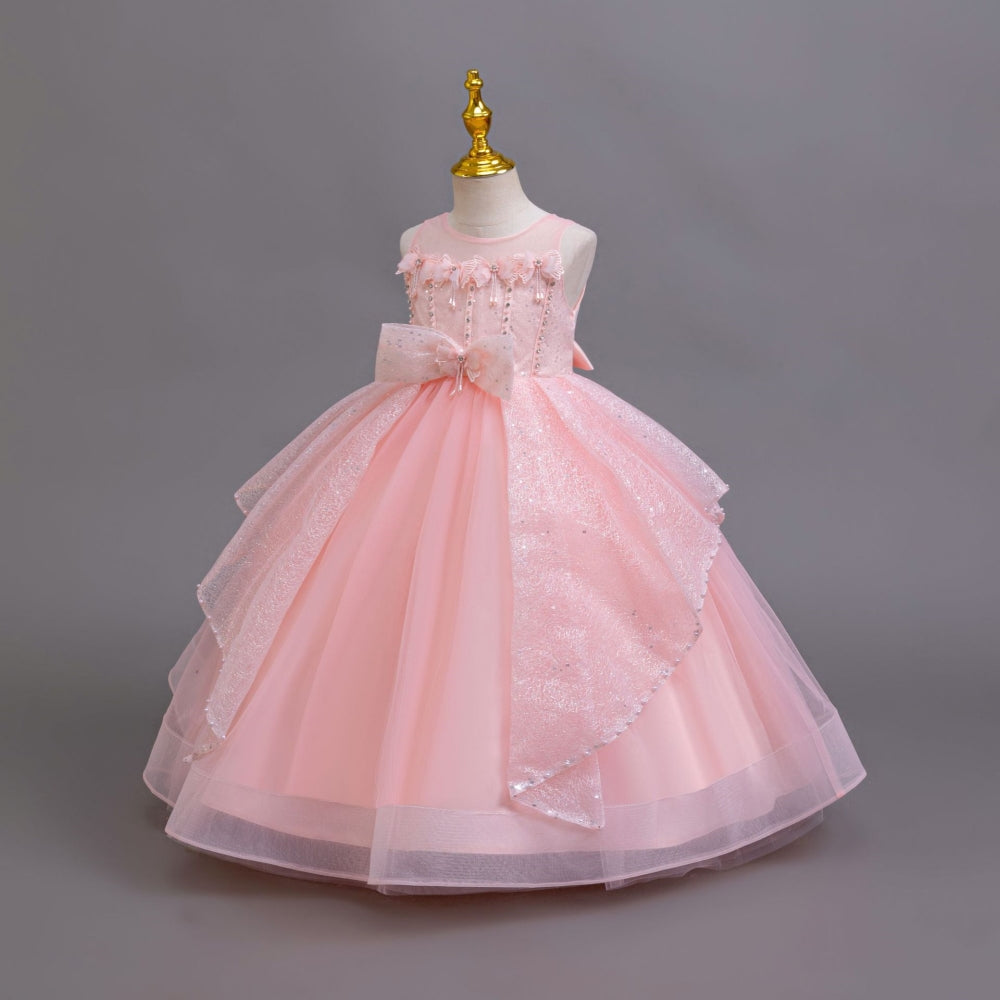 子供ドレス 発表会ドレス ノースリーブ ロングスカート フォーマル JD0221