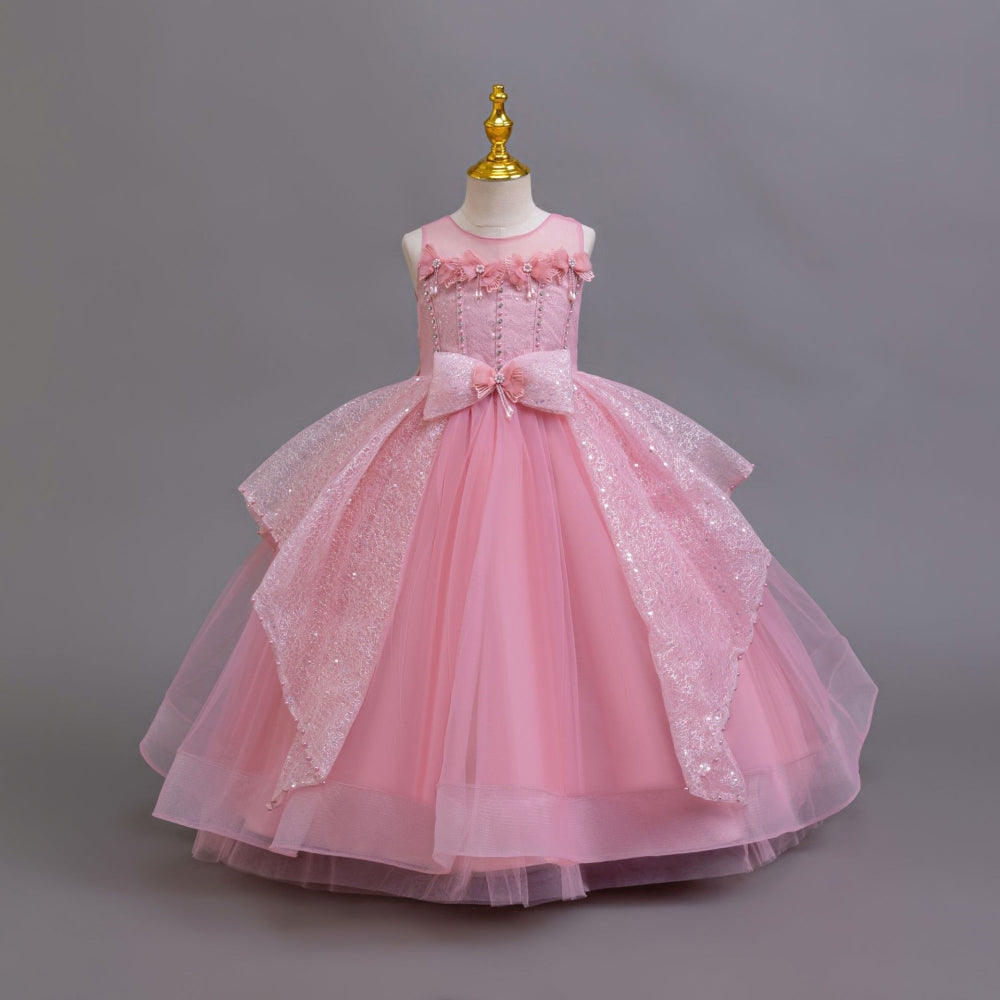 子供ドレス 発表会ドレス ノースリーブ ロングスカート フォーマル JD0221