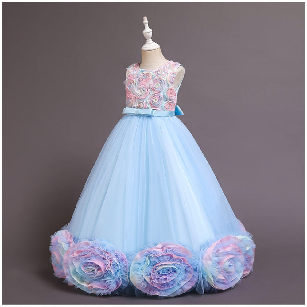 子供ドレス 発表会ドレス ノースリーブ ロングスカート フォーマル JD0226