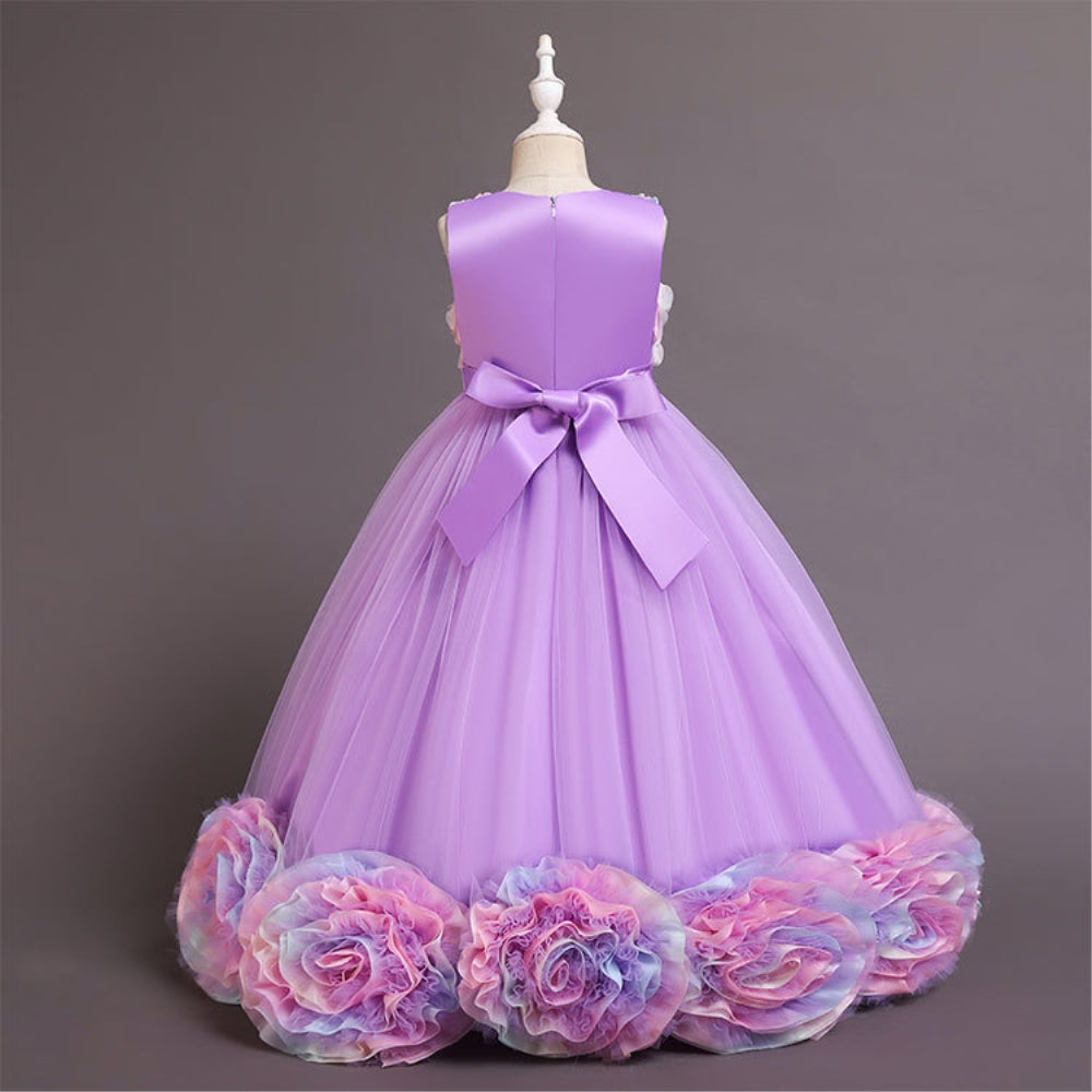 子供ドレス 発表会ドレス ノースリーブ ロングスカート フォーマル JD0226