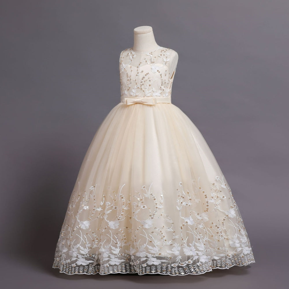 子供ドレス 発表会ドレス ノースリーブ ロングスカート フォーマル JD0228