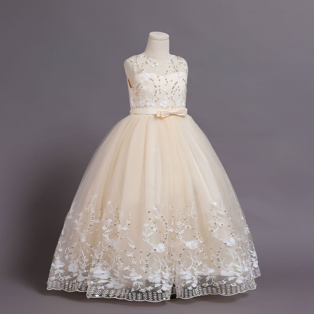 子供ドレス 発表会ドレス ノースリーブ ロングスカート フォーマル JD0228